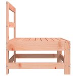 vidaXL Canapé central de jardin bois massif douglas