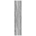 vidaXL Bibliothèque sonoma gris 57x28 5x107 5 cm bois d'ingénierie