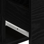 vidaXL Buffets 2 Pièces Chêne Noir 60x31x84 cm Bois d'Ingénierie