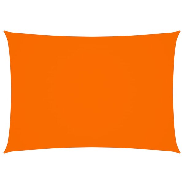 vidaXL Voile de parasol tissu oxford rectangulaire 2x4 m orange
