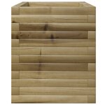 vidaXL Jardinière 110x40x49 5 cm bois de pin imprégné