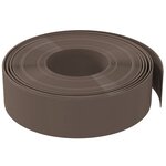 vidaXL Bordures de jardin 3 Pièces marron 10 m 15 cm polyéthylène