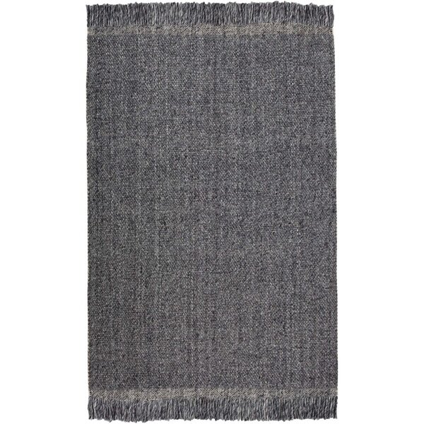 Tapis en laine gris kulti 170 x 120 cm
