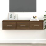vidaXL Armoire murale Chêne marron 88x26x18 5 cm Bois d'ingénierie