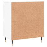 vidaXL Buffet Blanc 60x35x70 cm Bois d'ingénierie