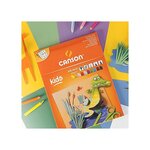 Bloc 10 Feuilles Papier Couleur KIDS 240 x 320 mm 185 g Assorties CANSON