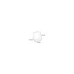 Chevalet L53xh83xp30 - Cristal - X 30 - Exacompta