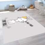 Tapis enfant Calin 100 x 160 cm - Gris