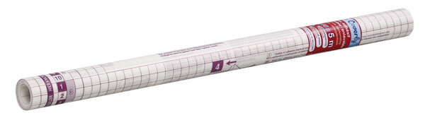 Rouleau protège livre adhésif transparent et repositionnable - 5 mètres x 45 cm
