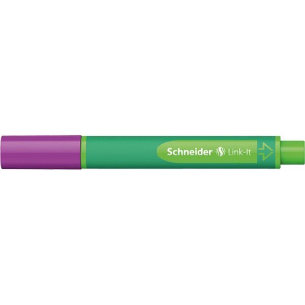 Stylo Feutre Fibre Combinable Link-It 1,0 Pourpre Electric SCHNEIDER