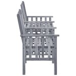 Chaises de jardin avec table à thé et coussins acacia solide 02_0013344