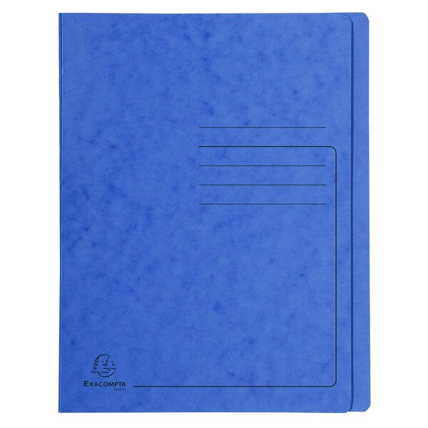 Chemise À Lamelle Carte Lustrée 355gm2 - A4 - Couleurs Assorties - X 25 - Exacompta