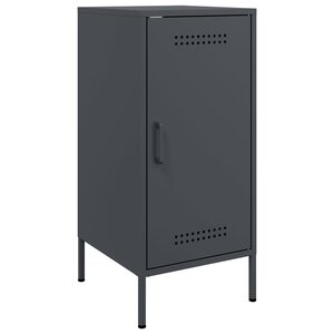 vidaXL Buffet anthracite 36x39x79 cm acier laminé à froid