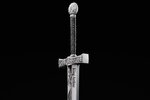 EXCALIBUR UV Antique Finish Version Legend of the Sword 2 Once Argent Monnaie 2000 Francs Cameroon 2025