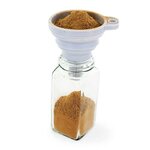 Flacon à épices poudreur + entonnoir + paprika fumé 40 g