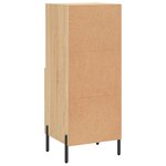 vidaXL Buffet Chêne sonoma 34 5x34x90 cm Bois d'ingénierie