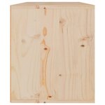 vidaXL Meubles TV 3 Pièces bois massif de pin