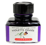 Encre traditionnelle à stylo en flacon 'D' 30ml Violette pensée HERBIN