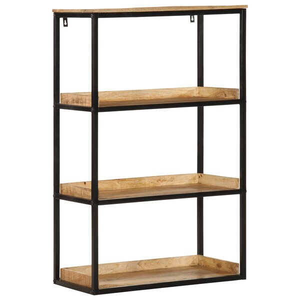 vidaXL Bibliothèque 70x35x110 cm Bois massif manguier brut