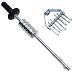 Vidaxl marteau à inertie à grilles multiples 65 cm acier au carbone