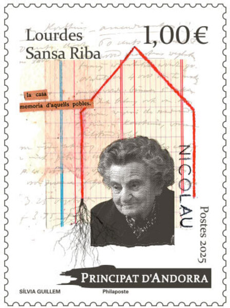Timbre Andorre - Lourdes Sansa Riba