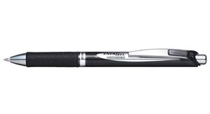 Stylo roller Liquid Gel EnerGel Document Pte Fine Noir PENTEL