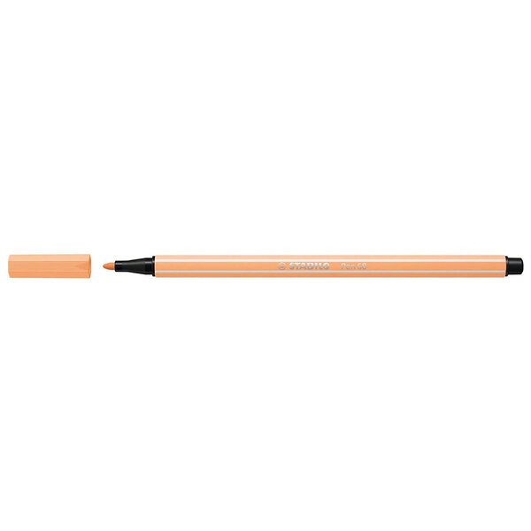 Stylo feutre dessin pen 68  orange clair stabilo