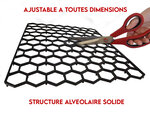Grille Anti Humidité 345 x 280 mm  ajustable.