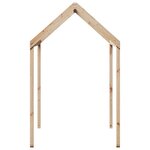 vidaXL Toit de lit pour enfants 207x80 5x151 5 cm bois de pin massif