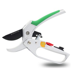 GRÜNTEK Ciseaux de jardin CONDOR avec cliquet automatique 200 mm