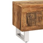 vidaXL Meuble TV Bois de récupération massif 140x30x40 cm