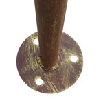 vidaXL Pergola de jardin Marron antique 4x3x2 5 m Fer