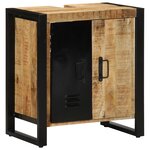 vidaXL Cabinet salle de bain 55x35x60 cm en bois massif