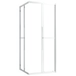 vidaXL Cabine de douche ESG 80x80x180 cm