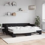 vidaXL Lit de jour avec gigogne sans matelas 80x200 cm