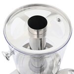 vidaXL Distributeur de jus en acier inoxydable 3 x 8 L