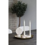 Bougeoir céramique beige ø 13 x 85 cm