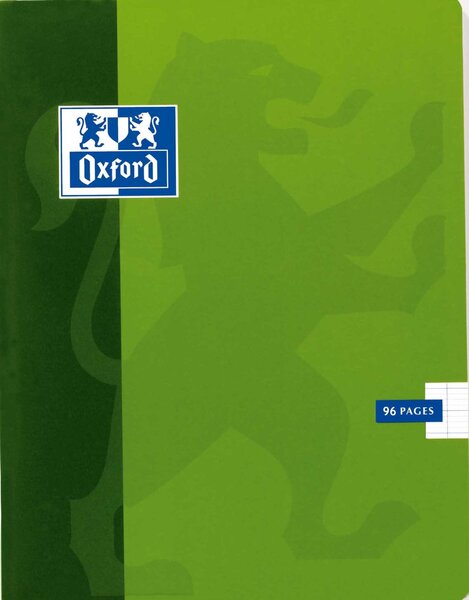 Cahier Piqué A4 Seyès 96 pages 90g OXFORD