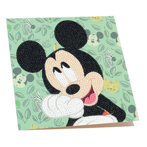 Carte à diamanter DISNEY 18 cm Mickey