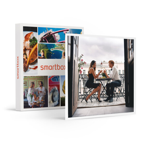 SMARTBOX - Coffret Cadeau Coffret cadeau Saint-Valentin : un séjour romantique et gourmand en France -  Séjour