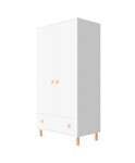 Armoire enfant avec tiroir COMBO blanc
