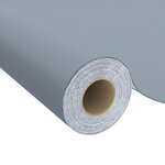vidaXL Films autoadhésifs pour meubles 2 Pièces Gris 500x90 cm PVC