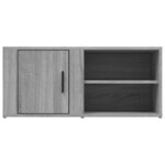 vidaXL Meubles TV 2 Pièces Sonoma gris 80x31 5x36 cm Bois d'ingénierie