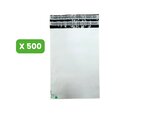 500 Enveloppes plastique Aller Retour 60 microns N°1 - 230x330mm