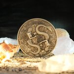Pièce de monnaie en Argent 12 Dollars g 155.5 (5 oz) Millésime 2024 Twelve Zodiac Signs PISCES