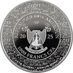 Pièce de monnaie en Argent 1000 Francs g 31.1 (1 oz) Millésime 2025 Journey of a Lifetime HORSESHOE BEND