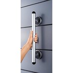 RIDDER Barre d'appui de sécurité Premium 45 cm Aluminium Argenté