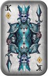 Pièce de monnaie en Argent g 62.2 (2 oz) Millésime 2024 Poker Cards KING OF DIAMONDS