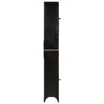 vidaXL Armoire de salle de bain 40x27x180 cm fer et bois de manguier