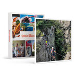 SMARTBOX - Coffret Cadeau Demi-journée de via ferrata dans le Parc naturel des Monts d'Ardèche pour 1 adulte et 1 enfant -  Sport & Aventure